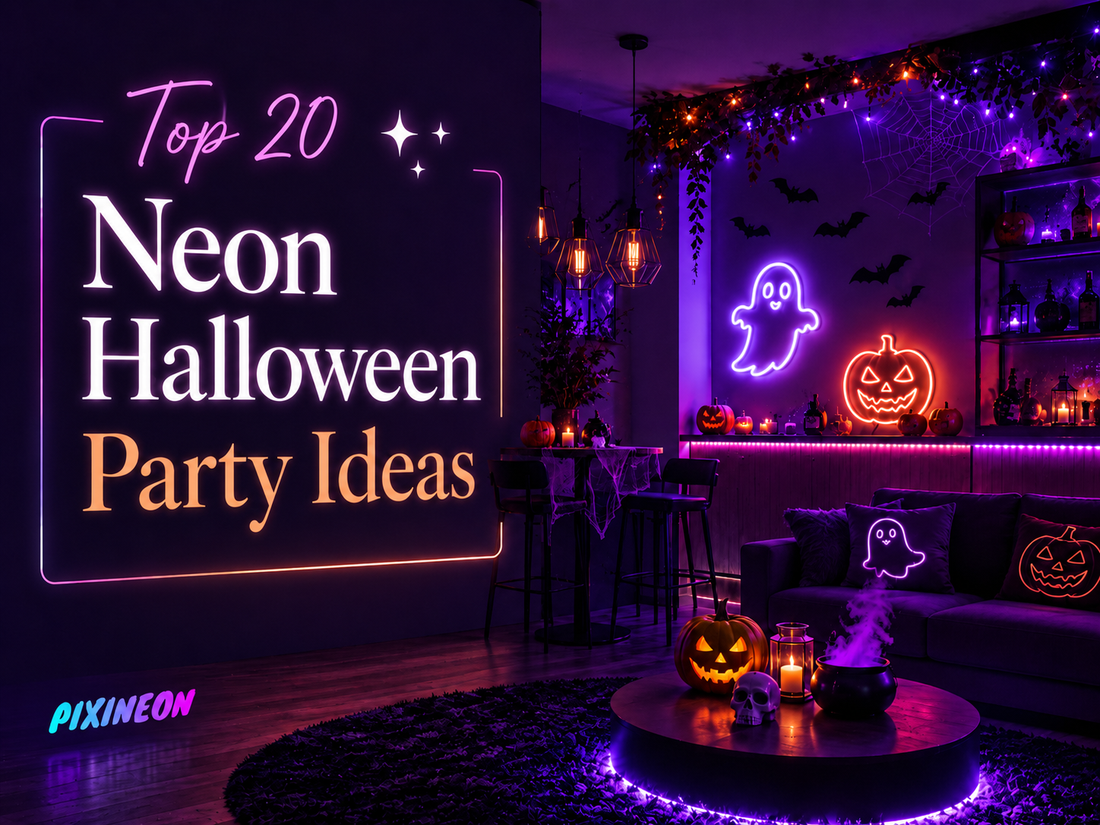 Top 20 Neon Halloween Party Ideas