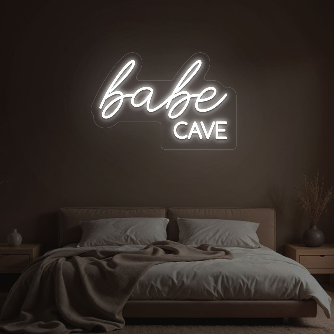 Babe Cave Neon Sign