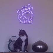 Full Cat Neon Sign