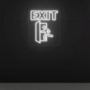 Exit Neon Sign