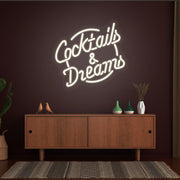 Cocktail & Dreams Neon Sign