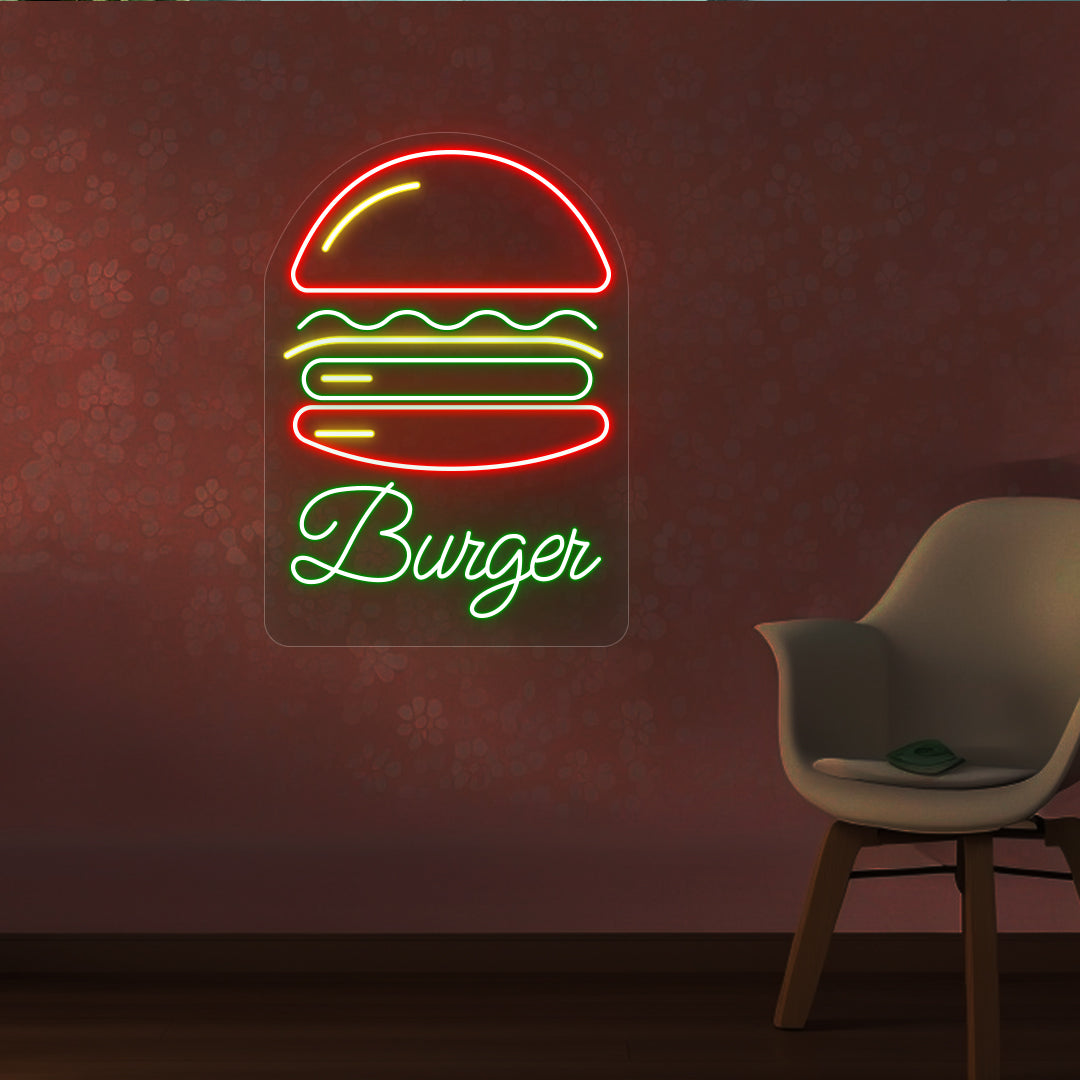 Burger Neon signs
