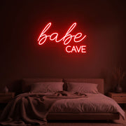 Babe Cave Neon Sign