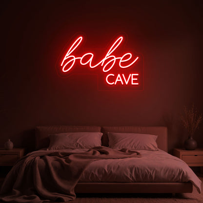 Babe Cave Neon Sign