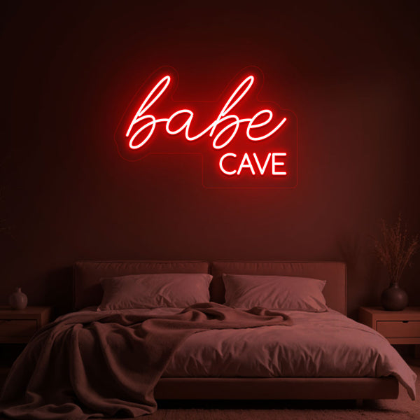 Babe Cave Neon Sign