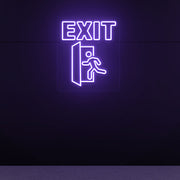 Exit Neon Sign