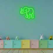 Elephant Neon Sign