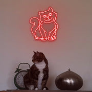 Full Cat Neon Sign