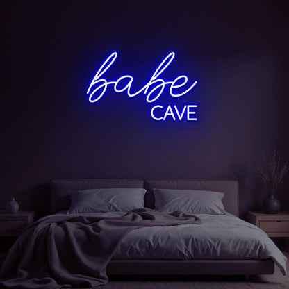 Babe Cave Neon Sign
