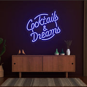 Cocktail & Dreams Neon Sign