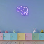 Elephant Neon Sign