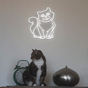 Full Cat Neon Sign