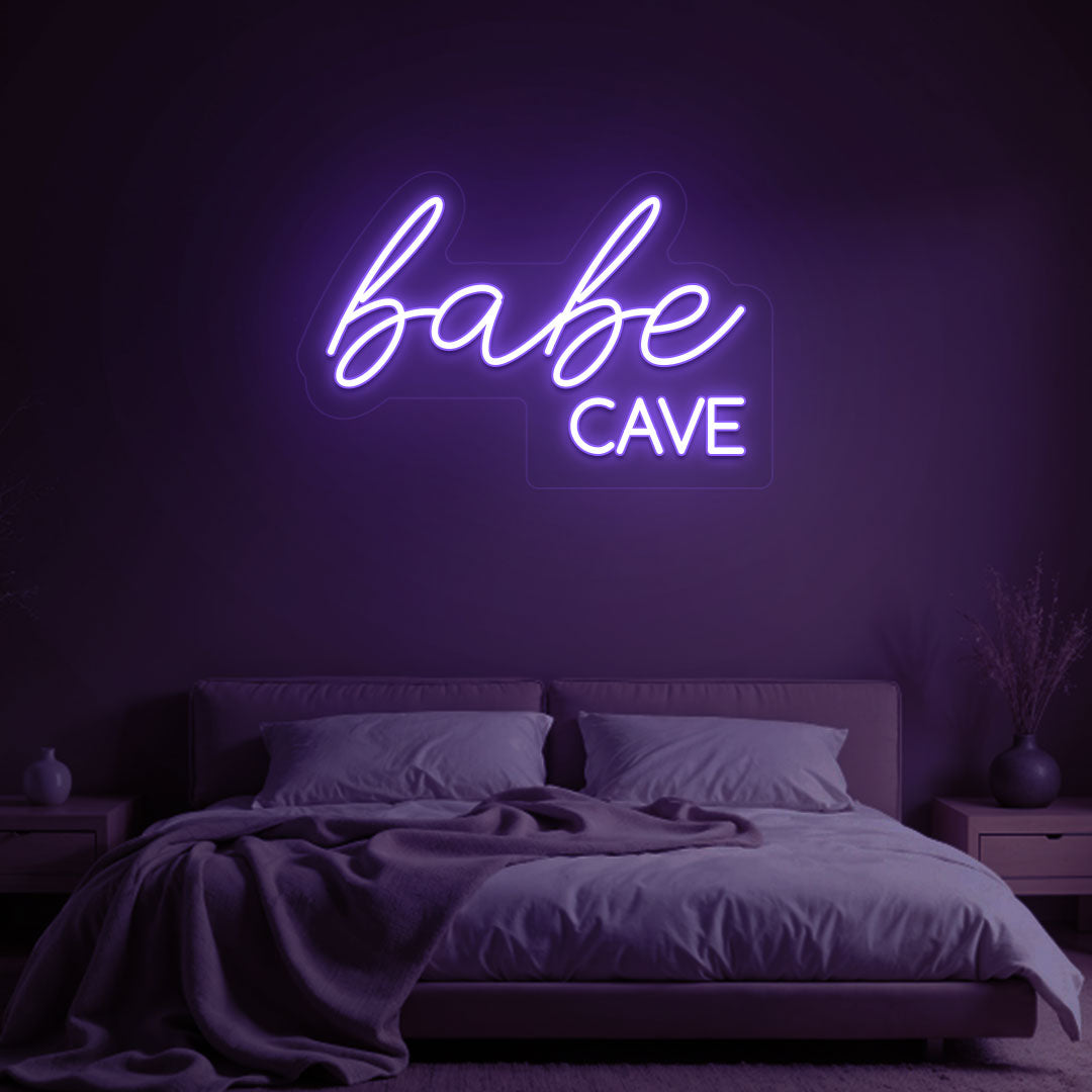 Babe Cave Neon Sign