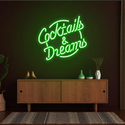 Cocktail & Dreams Neon Sign