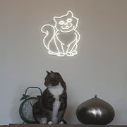 Full Cat Neon Sign