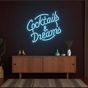 Cocktail & Dreams Neon Sign