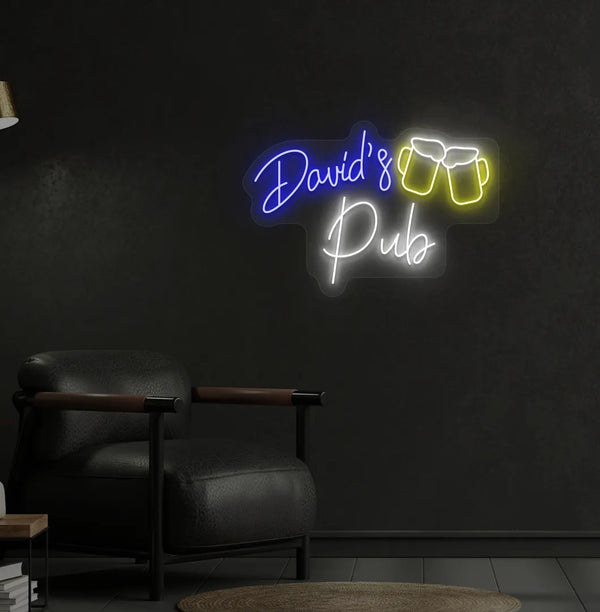 Custom Pub Name Neon Sign