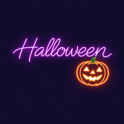 Halloween Neon  <br> Signs